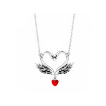  Swan Heart Necklace