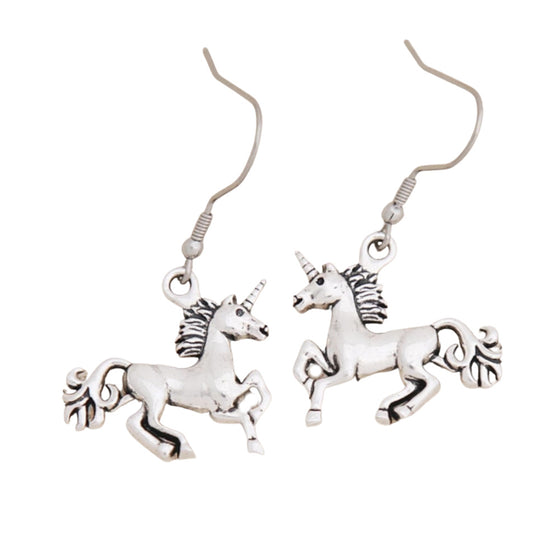 Unicorn Dangle Earrings