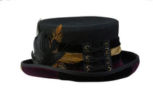  Short Lace Up Victorian Top Hat