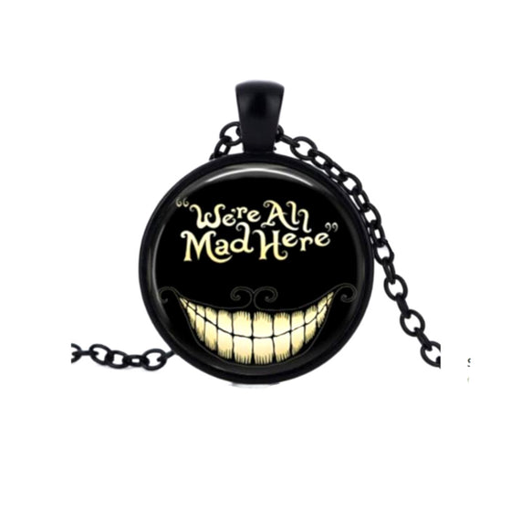 We're All Mad Here Bubble Necklace