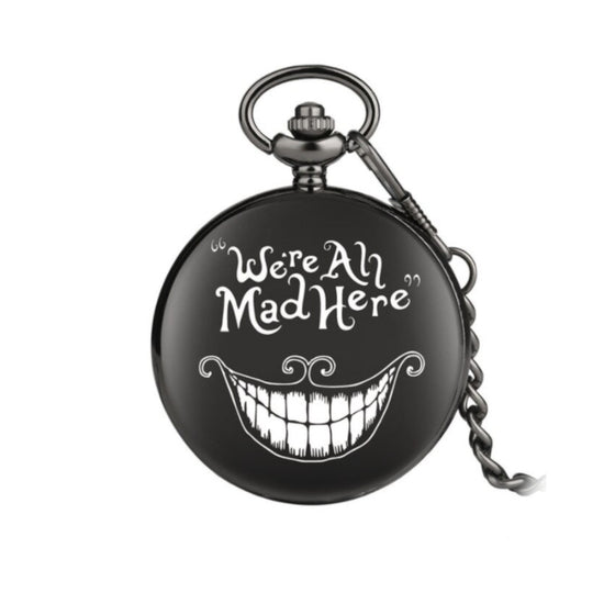We're All Mad Here Pocket Watch
