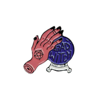  Bad Witch Pink Hand Tack Pin