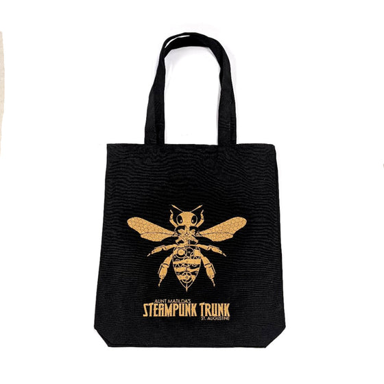 Steampunk Bee Tote Bag