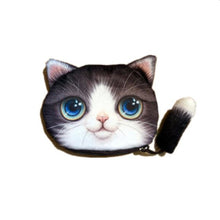  Cat Purse with Tail Black