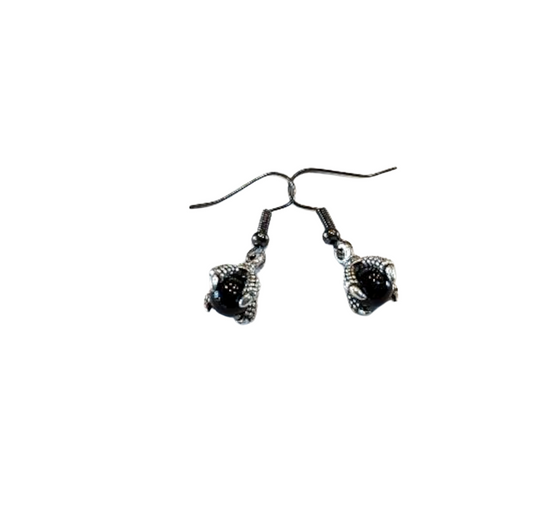 Black Claw Earrings