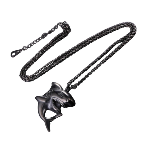 Black Shark Necklace