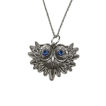  Blue Eye Owl Necklace