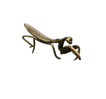  Brass Praying Mantis Decor