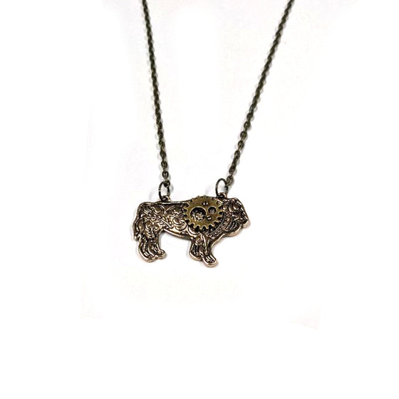 Steampunk Buffalo Necklace