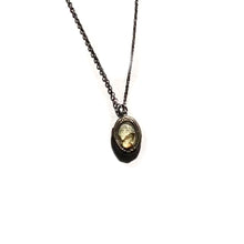  Mini Oval Butterfly Locket