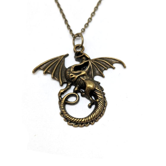 Dragon Circle Tail Necklace