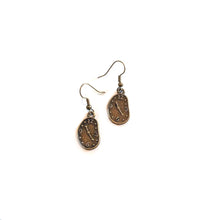  Dali Clock Earrings Brass