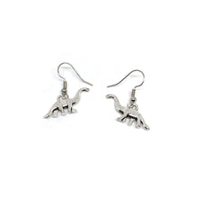  Dinosaur Earrings Silver