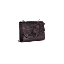  Embossed Skull Shoulder Bag Small