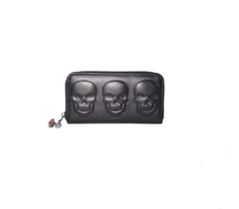  Embossed Skull Wallet