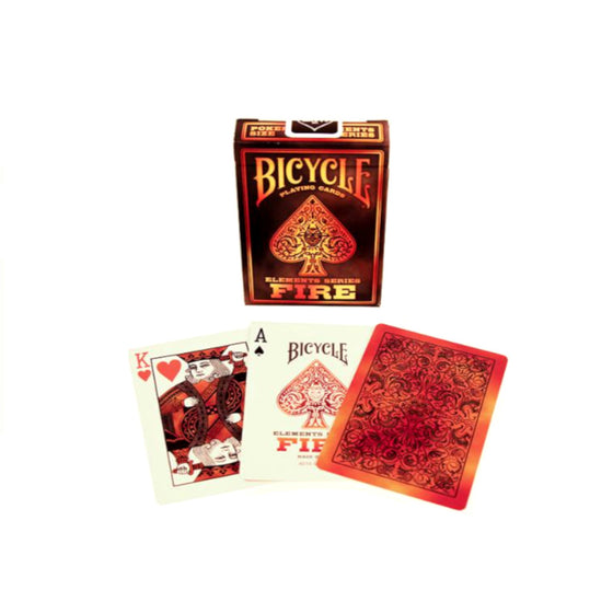 Fire Bicycle Playing Cards