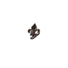  Fleur de Lis Pin Small Silver Pin