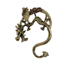  Dragon Ear Cuff-Gold