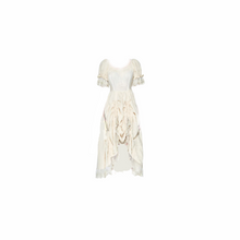  Dhalia Chattoway Ivory Lace Corset Back Dress