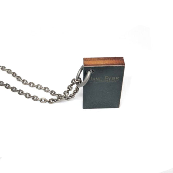 Jane Eyre Book Necklace