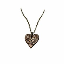  Mini Mechanical Heart Necklace