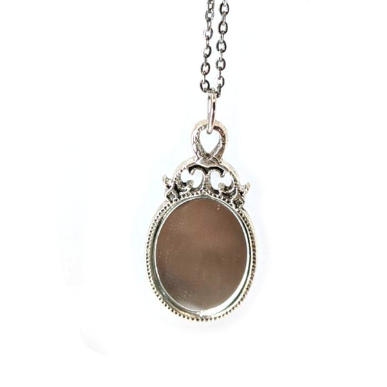 Oval Mirror Necklace