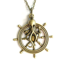 octopus stopwatch necklace