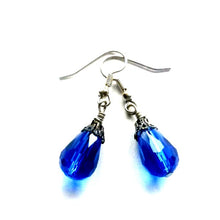  Blue Crystal Earrings