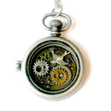  Matilda's Steampunk Bird Locket