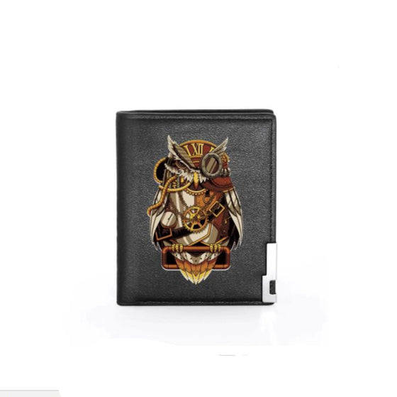 Steampunk Owl Wallet