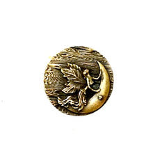  Crescent Moon hat pin