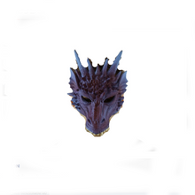  Purple Rubber Dragon Mask