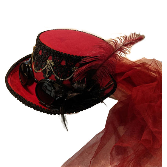 Red Hat with Black Trim