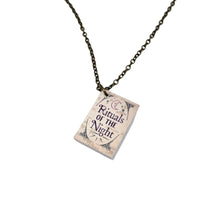  Rituals of the Night Book Necklace