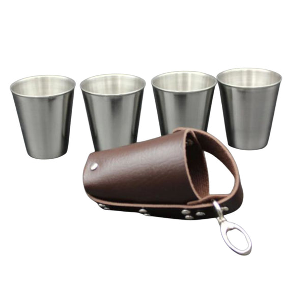 Leather Shot Glass Holster