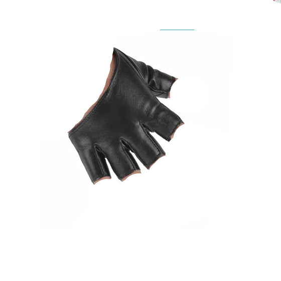 Slant Back Fingerless Gloves