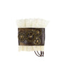 Small Steampunk Cloth Cuff Bracelet