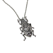  Steampunk Beetle Necklace