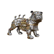  Steam Powered Bulldog Statue