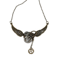  Winged Gears Necklace
